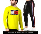 Exclusive TM Yellow Track Suit For Men